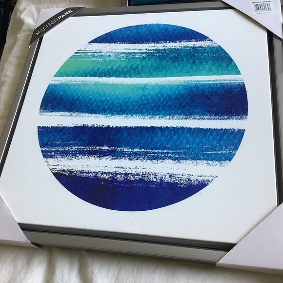 Stock Art in Blue Hues, prints on canvas - Picture 8 of 9